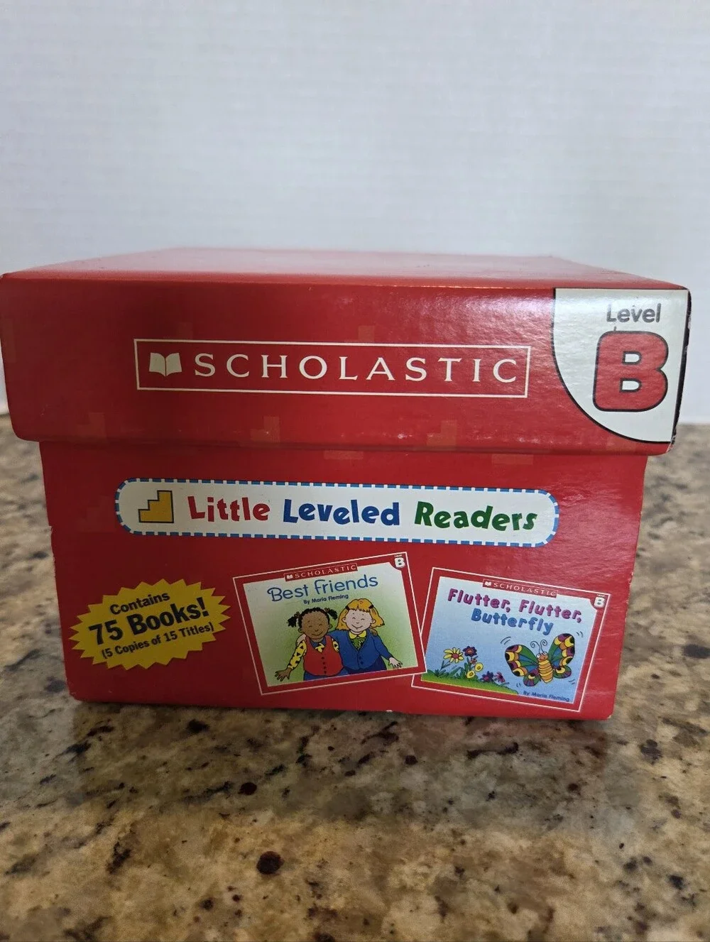 Little Leveled Readers Level B Scholastic Early Reading Classroom 75 Book 5 Each